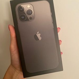 Apple iPhone 13 Pro Max 128GB graphite color. Unopened box